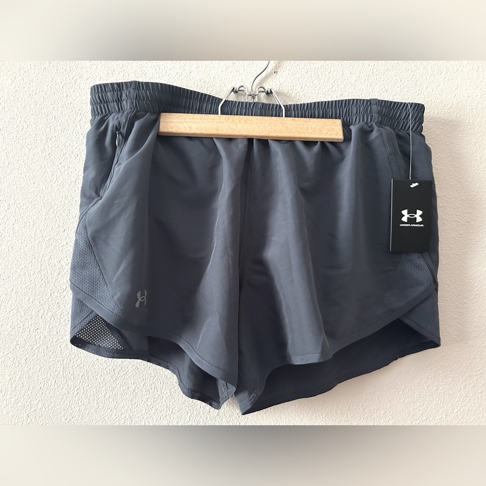 Under Armour Women's Charcoal Athletic Shorts